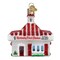 Old World Christmas 3.0 Inch Kfc Restaurant Christmas Tree Ornament , Kentucky Fried Chicken